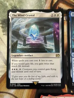 Fire Water Wind Darkness Earth Crystal Set (Regular) Final Fantasy English - NM - Image 2