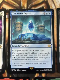 Fire Water Wind Darkness Earth Crystal Set (Regular) Final Fantasy English - NM - Image 3