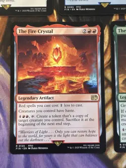 Fire Water Wind Darkness Earth Crystal Set (Regular) Final Fantasy English - NM - Image 5