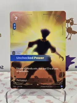 Unchecked Power [OGN - 123/298] [Foil] TCG Riftbound - Image 1
