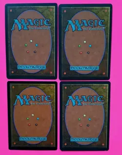 Magic the Gathering MTG Tempest EMMESSI TOME X 4 VLP/EX Rare 1997 Nice! - Image 2