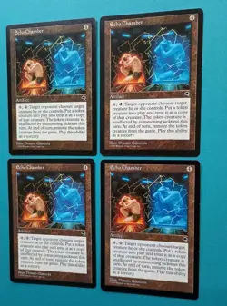 Magic the Gathering MTG Tempest ECHO CHAMBER X 4 LP/EX Rare 1997 Nice! - Image 2