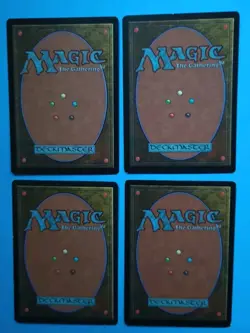 Magic the Gathering MTG Tempest DIABOLICAL EDICT X 4 ( 2 LP/EX & 2 MP) C 1997! - Image 3