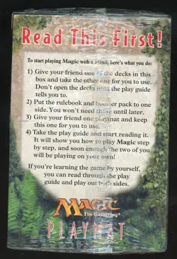 1997 MTG Magic the Gathering Portal Starter Set for 2 Players Top Open - Image 3