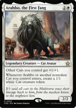 Arahbo, the First Fang 2 FDN Foundations NM - Image 1