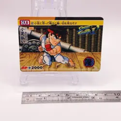 RYU Street Fighter II Carddass Bandai Capcom TCG Card Japan No47 C49 - Image 2