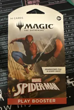 10x packs Magic: The Gathering Marvel Spider-Man Play Booster - Image 1