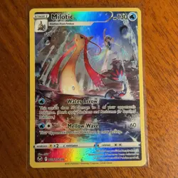 Pokemon Milotic Ultra Rare Holo TG02/TG30 Silver Tempest 130 HP English TCG - Image 1