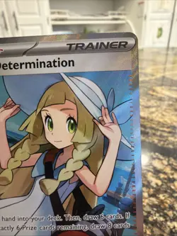 Lillie's Determination 169/132 Me01: Mega Evolution Holo Pokemon TCG - Image 3