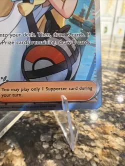 Lillie's Determination 169/132 Me01: Mega Evolution Holo Pokemon TCG - Image 4
