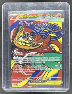 2026 Pokemon Ascended Heroes Mega Hawlucha ex Attack Rare #268/217 - Image 1