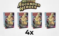 Pokemon TCG Ascended Heroes Booster Bundle - NEW - SEALED - - (x4 Boxes) - Image 1