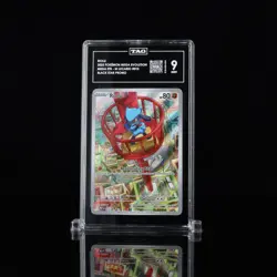 RIOLU - 2025 POKEMON MEGA EVOLUTION BLACK STAR PROMOS #010 Graded TAG 9 - Image 1