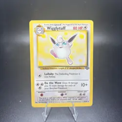Pokemon TCG Jungle Wigglytuff 32/64 NEAR MINT Vintage 1999 Near Mint -c - Image 1