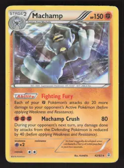 Pokemon TCG Generations Holo Machamp #42/83 - Image 1