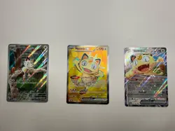 Pokemon TCG Phantasmal Flames/ Perfect Order Meowth EX Full art/double rare - Image 1