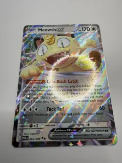 Pokemon TCG Phantasmal Flames/ Perfect Order Meowth EX Full art/double rare - Image 4