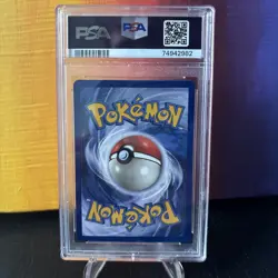 Pokemon Gengar TCG 20/62 1st Edition Non-Holo PSA 8 NM-MT - Image 2