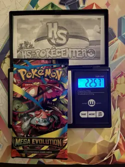 (HEAVY) 22.57g Pokemon TCG Mega Evolution Booster Pack (SEALED)✅ - Image 1