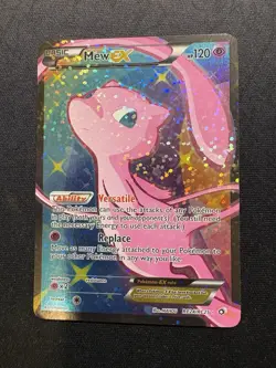 Pokemon TCG Mew EX Full Art RC24/RC25 Legendary Treasures: Radiant Collection LP - Image 1