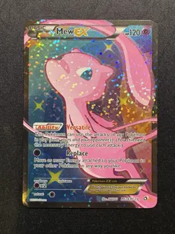 Pokemon TCG Mew EX Full Art RC24/RC25 Legendary Treasures: Radiant Collection LP - Image 2