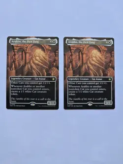 2x Arahbo, The First Fang - Showcase - Foundations - Near Mint - MTG - Image 1