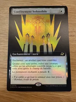 MTG EOE Extended 319 - Hardlight Containment FOIL FR - NM French - Image 1