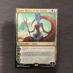 Kiora, Master of the Depths LP Battle for Zendikar BFZ English Regular MTG - Image 1