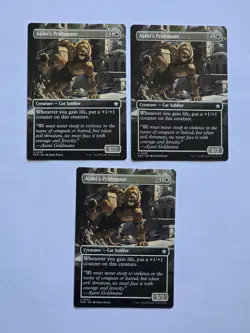 3x Ajani's Pridemate - Showcase - Foundations - Near Mint - MTG - Image 1