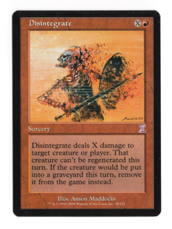 MTG-Disintegrate-Timeshifted-58-MP-NonFoil - Image 1