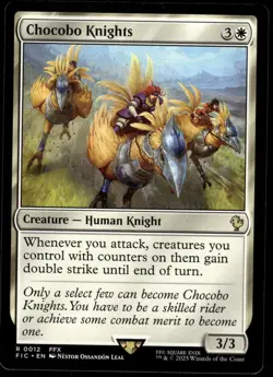 1x Chocobo Knights - Commander: FINAL FANTASY - NM - MTG - Image 1