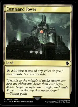 1x Command Tower (0485) - Commander: FINAL FANTASY - NM - MTG - Image 1