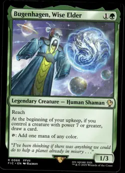 1x Bugenhagen, Wise Elder - Commander: FINAL FANTASY - NM - MTG - Image 1