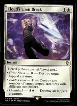 1x Cloud's Limit Break - Commander: FINAL FANTASY - NM - MTG - Image 1
