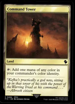 1x Command Tower (0484) - Commander: FINAL FANTASY - NM - MTG - Image 1