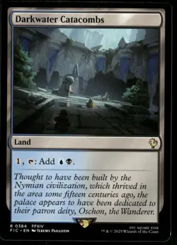 1x Darkwater Catacombs - Commander: FINAL FANTASY - NM - MTG - Image 1