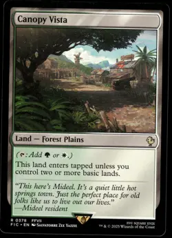 1x Canopy Vista - Commander: FINAL FANTASY - NM - MTG - Image 1