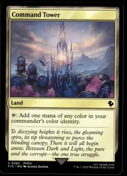 1x Command Tower (0382) - Commander: FINAL FANTASY - NM - MTG - Image 1