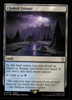 1x Choked Estuary - Commander: FINAL FANTASY - NM - MTG - Image 1