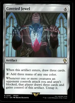 1x Coveted Jewel - Commander: FINAL FANTASY - NM - MTG - Image 1