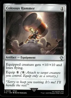 1x Colossus Hammer - Commander: FINAL FANTASY - NM - MTG - Image 1