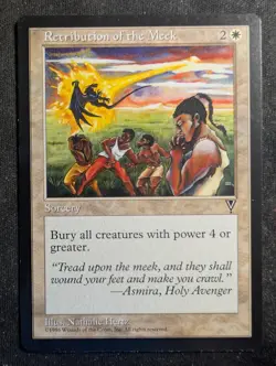 Retribution of the Meek - Visions (MTG) - Image 1