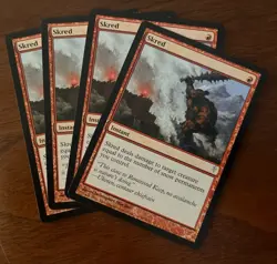 Magic: the Gathering / MtG Skred x4 Coldsnap - Image 1