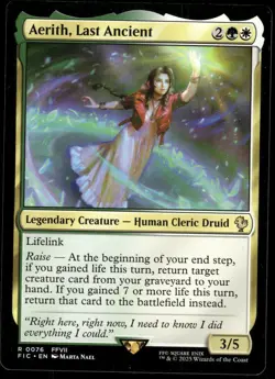 1x Aerith, Last Ancient - Commander: FINAL FANTASY - NM - MTG - Image 1