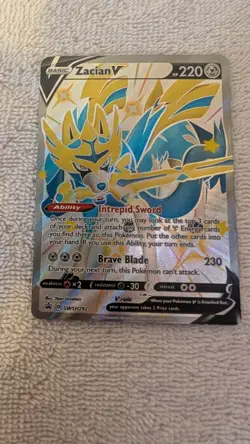 Zacian V (Shiny) SWSH292 SWSH: Sword & Shield Promo Cards Holo - Image 1