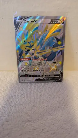 Zacian V (Shiny) SWSH292 SWSH: Sword & Shield Promo Cards Holo - Image 3