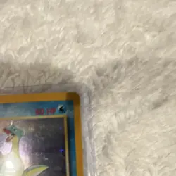 Pokemon Lapras 80 HP Fossil 10/62 Rare Holo Basic 1999 Wizards Card - Image 4