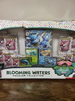 Pokemon TCG Scarlet & Violet 151 Blooming Waters Premium Collection Box bw2 - Image 3
