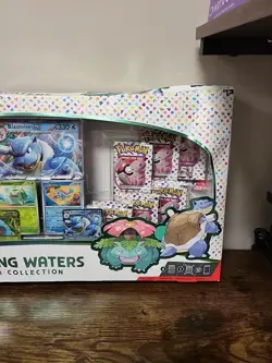 Pokemon TCG Scarlet & Violet 151 Blooming Waters Premium Collection Box bw2 - Image 5