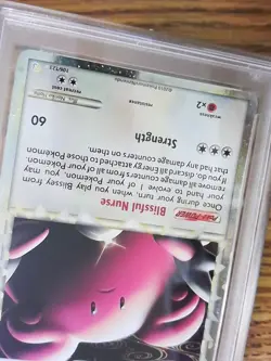 Blissey 106/123 HEART GOLD SOUL SILVER Prime Graded Pokemon Card - PSA 7 - Image 3